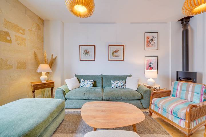 Maison de vacances pour 4 personnes, avec Balcon et Terrasse à Le Bouscat