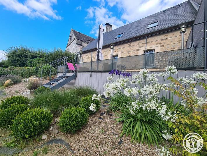 Gîte für 4 Personen, mit Ausblick und Terrasse sowie Garten - 1