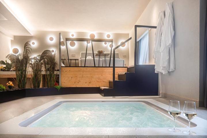 Appartamento per 4 persone, con Terrazza e Idromassaggio nonché Giardino e Sauna a San Gregorio di Catania