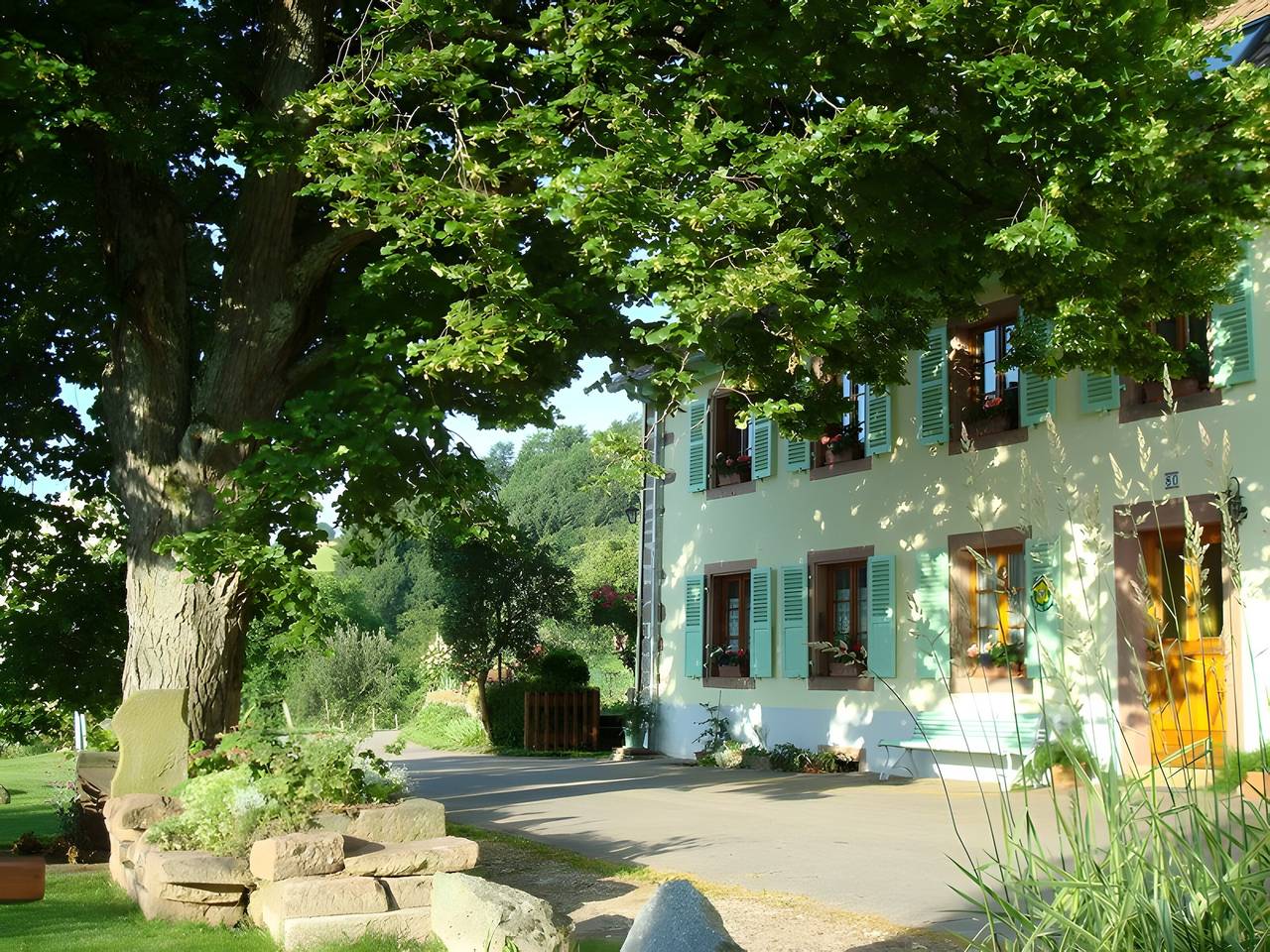 Ferienhaus 'Rural Batôt Henri' mit Bergblick, privater Terrasse und WLAN in Lapoutroie, Regionaler Naturpark Belchen der Vogesen
