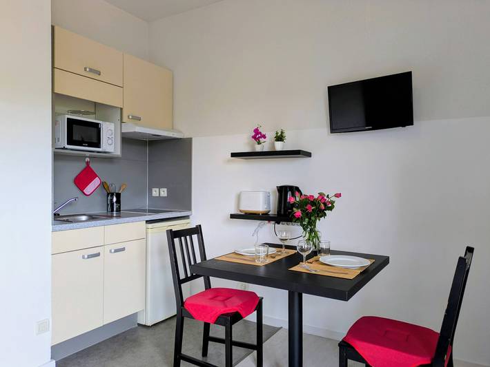 Studio pour 2 personnes, avec Balcon