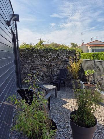 Location de vacances pour 2 personnes, avec terrasse à Bouguenais