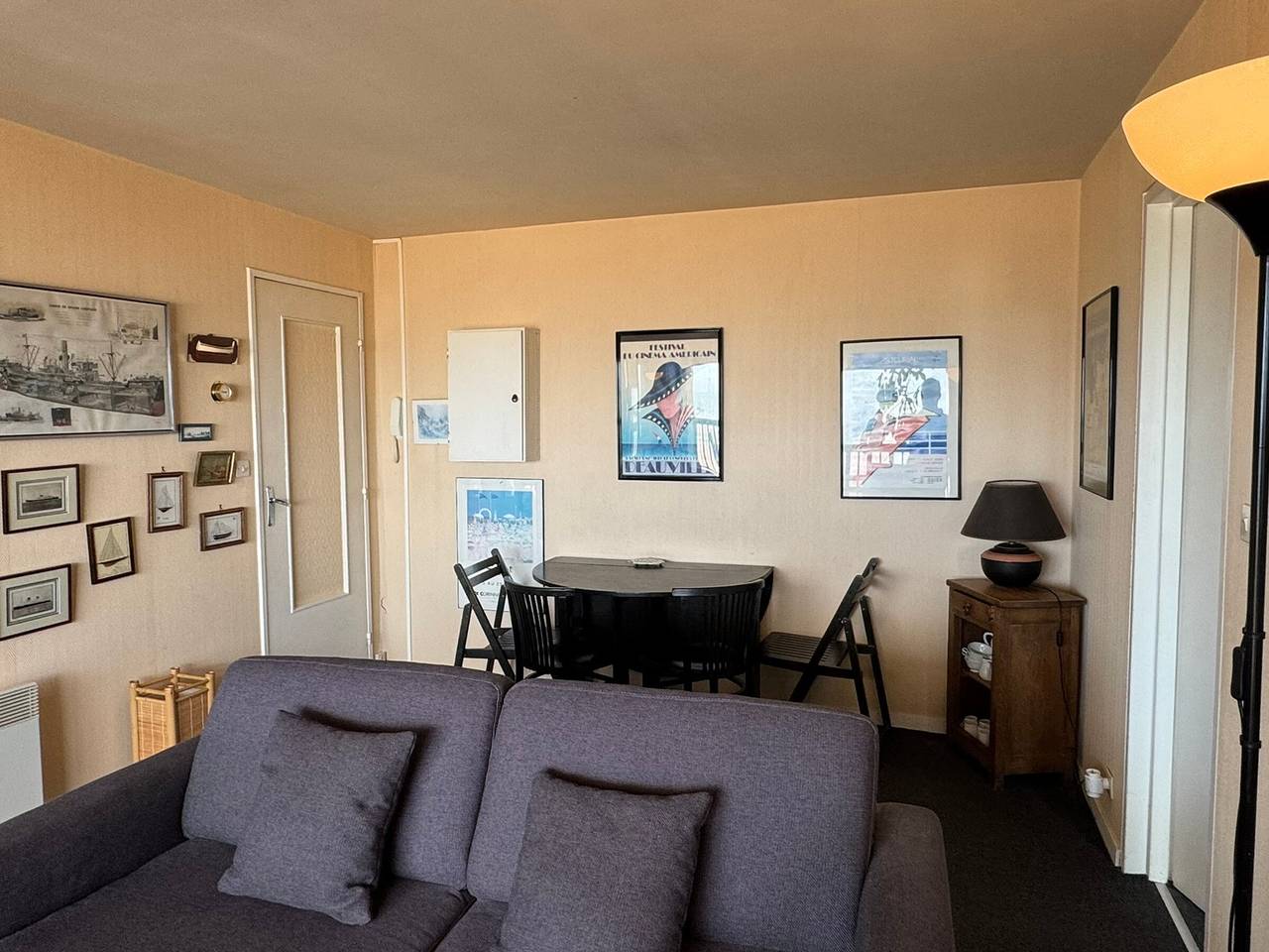 Ganze Wohnung, Apartment mit Meerblick - 4 Pers. in Cabourg, Caen und Umgebung