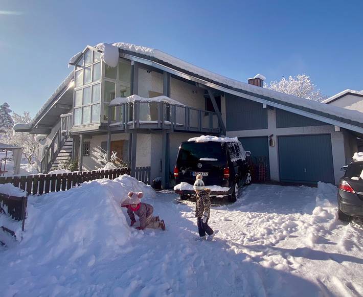 Ganze Ferienwohnung, Ferienwohnung "Casa di Stark" - Ferienwohnung 41 qm mit separatem Schlafzimmer in Bruckmühl, Landkreis Rosenheim