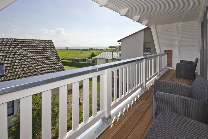 Ferienwohnung für 4 Personen, mit Balkon und Ausblick in Groß Zicker - 4