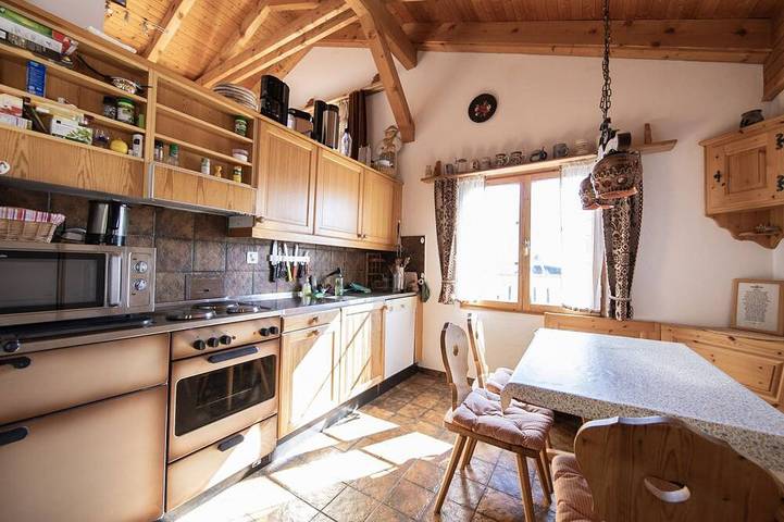 Ferienhaus für 8 Personen, mit Balkon in Alvaneu