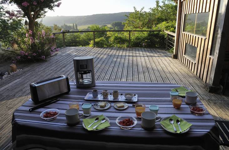 Chambre d’hôte pour 4 personnes, avec terrasse