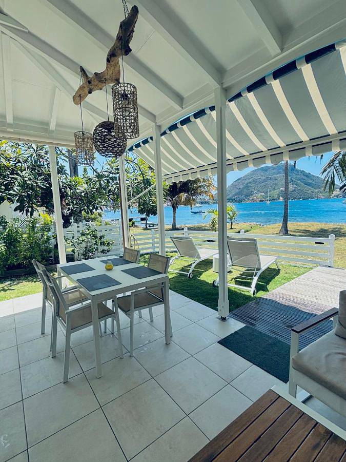 Location de vacances pour 4 personnes, avec jardin et vue dans Anse Mire