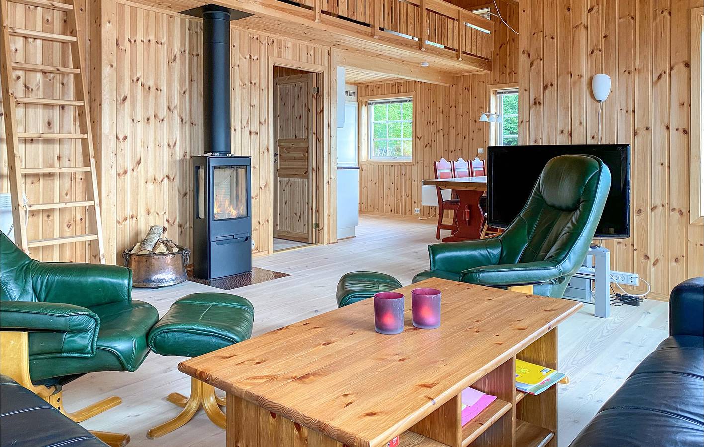 Holiday home for 6 people with terrace in Aure, Northern Fjord Norway