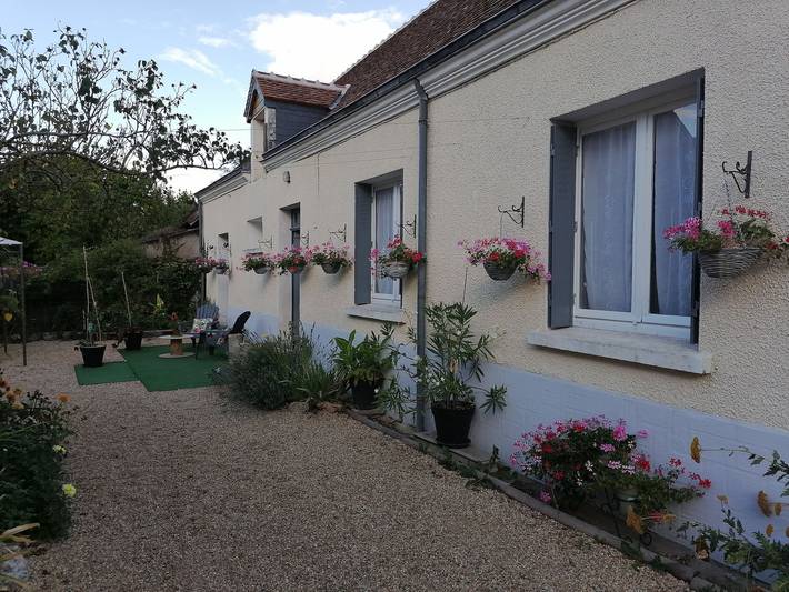 Gîte pour 5 personnes, avec terrasse à Varennes-sur-Fouzon
