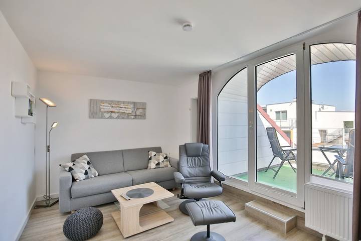 Ferienwohnung für 2 Personen, mit Balkon in Duhnen