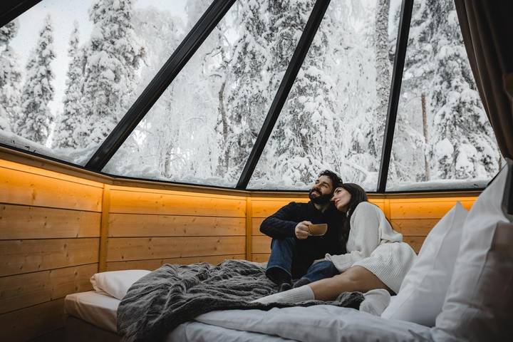 Albergue para 4 personas, con sauna además de jardín y vistas - 1