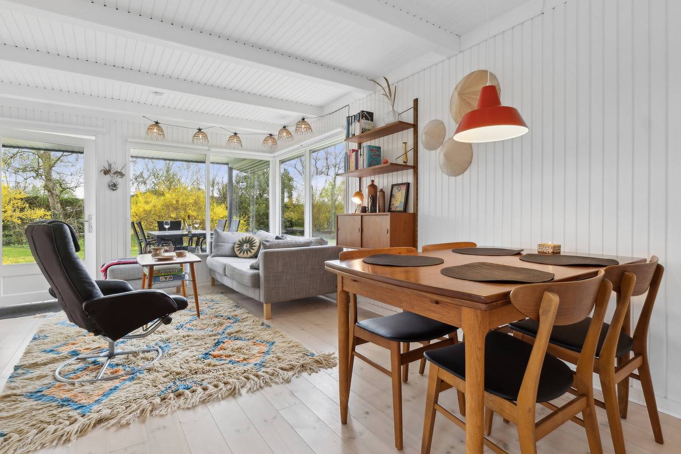 Ferienhaus nahe Strand, Wald und charmantem Hou in Saksild Strand, Odder und Umgebung