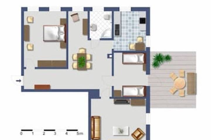 Agriturismo für 5 Personen, mit Garten in Steinbergkirche