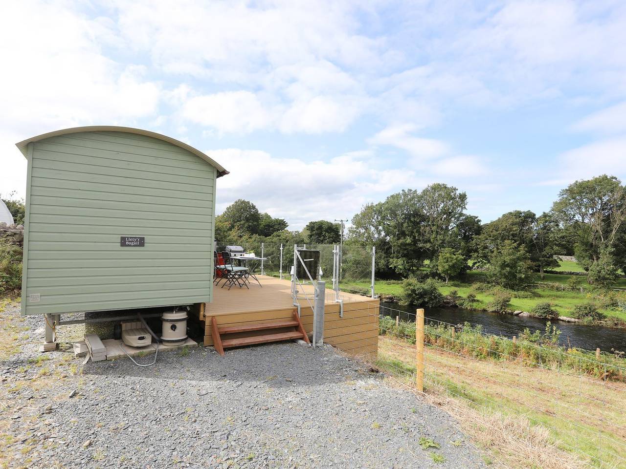 Hütte für 2 Personen mit Garten in Gwynedd