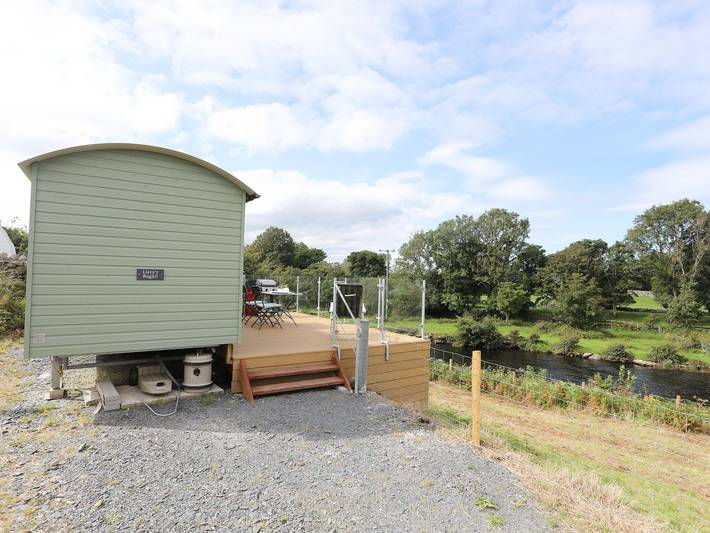 Hütte für 2 Personen mit Garten in Gwynedd
