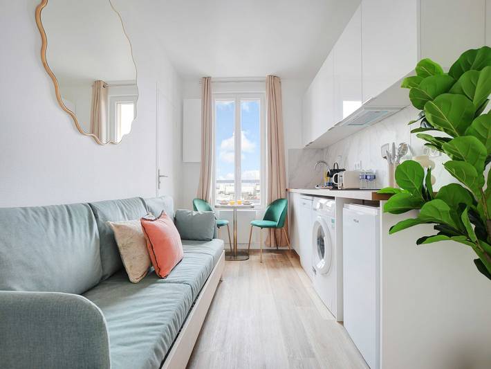 Ganze Wohnung, Helle Wohnung 1Bdr/4P - Ivry-sur-Seine in Ivry-sur-Seine, Val-de-Marne