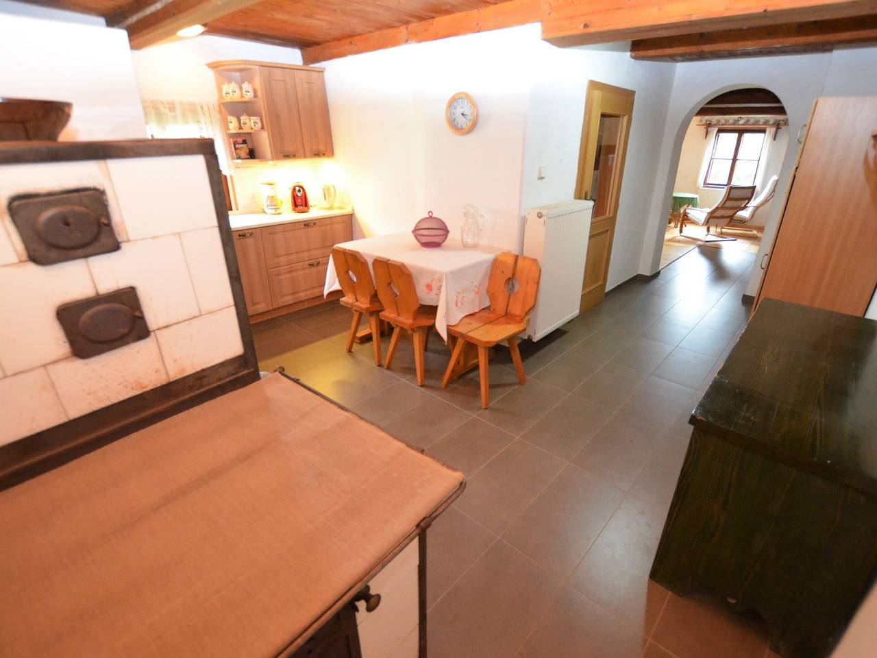 Ferienhaus im Wald mit privatem Pool in Petrohrad, Region Usti