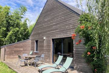 Location de vacances pour 5 personnes, avec terrasse et jardin à Blainville-sur-Mer