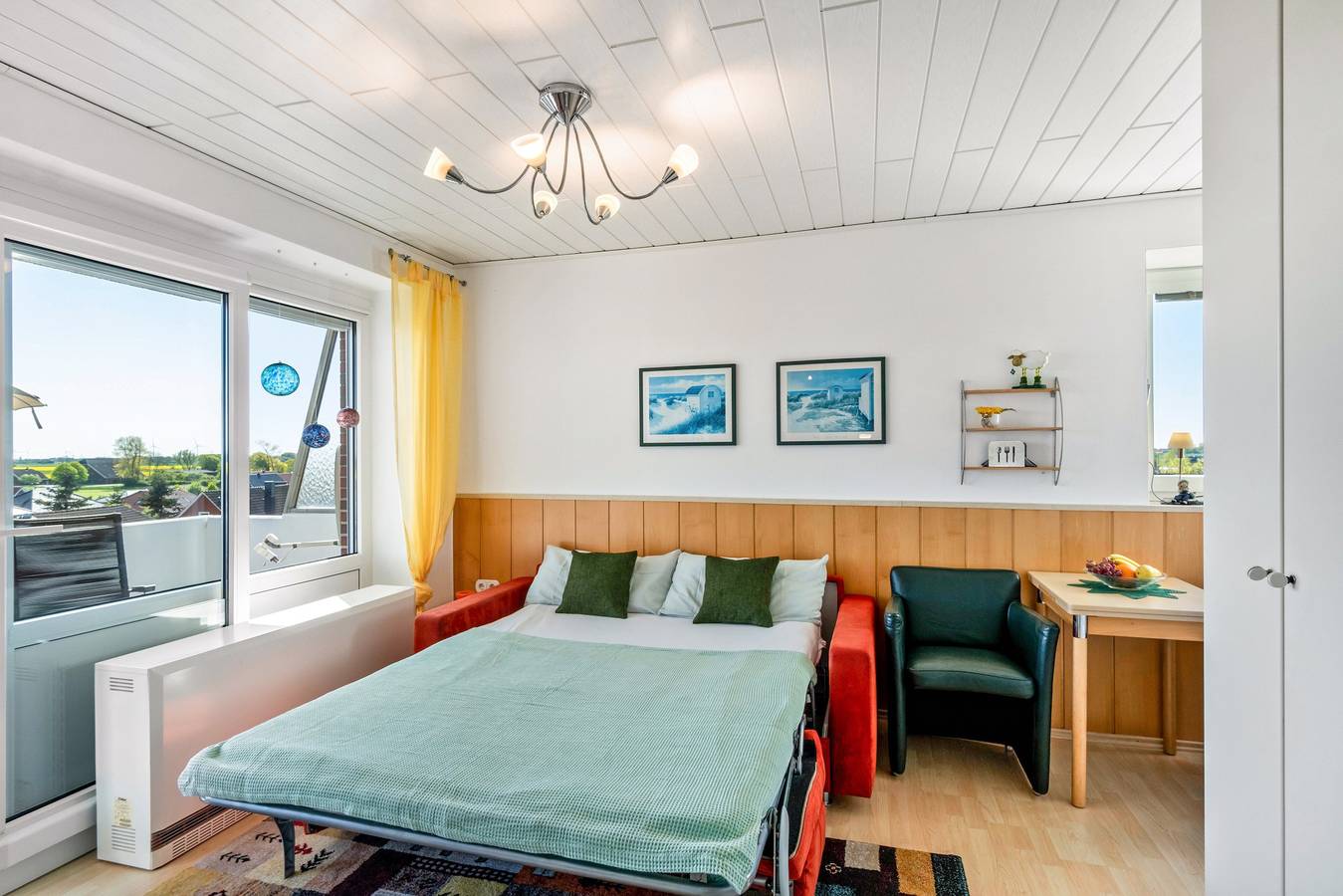 Appartement entier, Appartement 'Korthals 41' avec balcon in Horumersiel, Wangerland