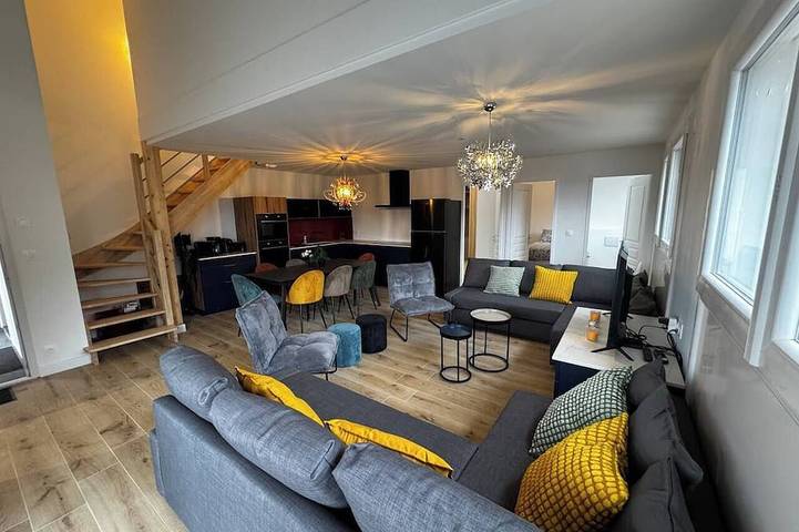 Maison de vacances pour 12 personnes, avec jardin et balcon - 1