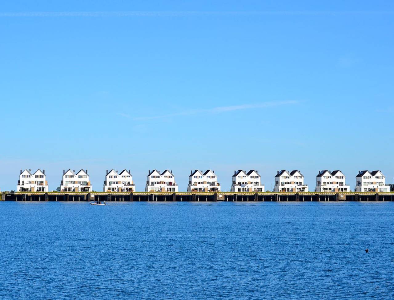 Apartamento entero, Beachhouse an der Ostsee: "Pier 51" mit Südterrasse & Sauna direkt am Wasser in Olpenitz, Kappeln