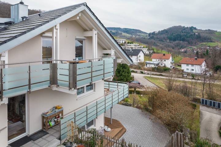 Ganze Wohnung, Ferienwohnung 'Fewo Zeit Zu Zweit' mit Bergblick, privater Terrasse und Wi-Fi in Sasbachwalden, Mittlerer Schwarzwald