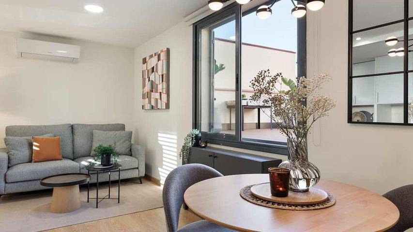 Ferienwohnung für 3 Personen, mit Terrasse in Barcelona - 2