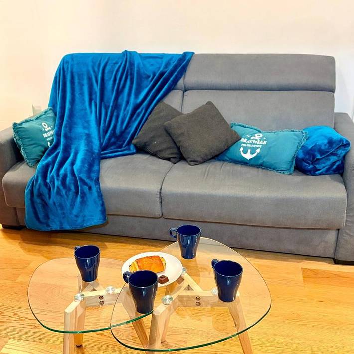 Gîte pour 5 personnes, avec balcon dans Hippodrome de Deauville La Touques - 2