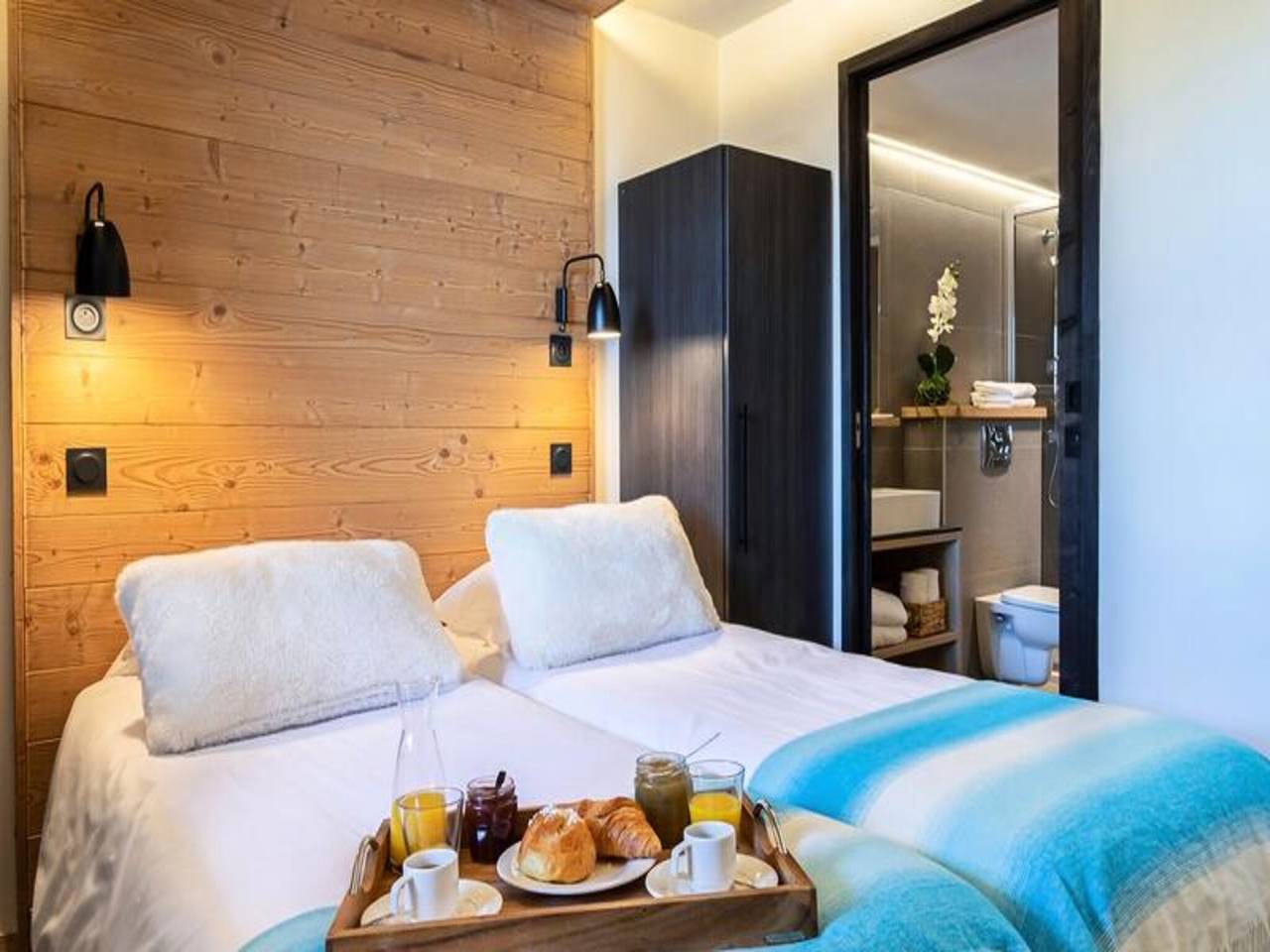 Ganze Wohnung, Apartment in Haut Lieux mit Zugang zum Spa in Les Saisies, Albertville und Umgebung