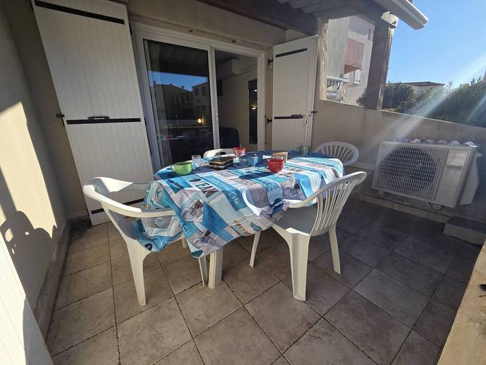 Studio pour 3 personnes, avec Terrasse