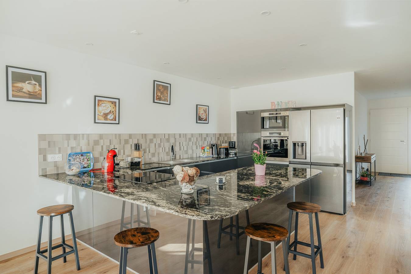 Maison de vacances 'Maison Avec Jardin Proche Dinan' avec poele, terrasse, jardin privé et Wi-Fi in Trévron, Région de Dinan