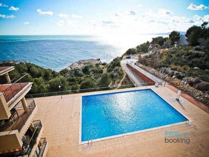 Appartamento per 5 persone, con Vista oceano e Terrazza nonché Giardino e Piscina a Salou