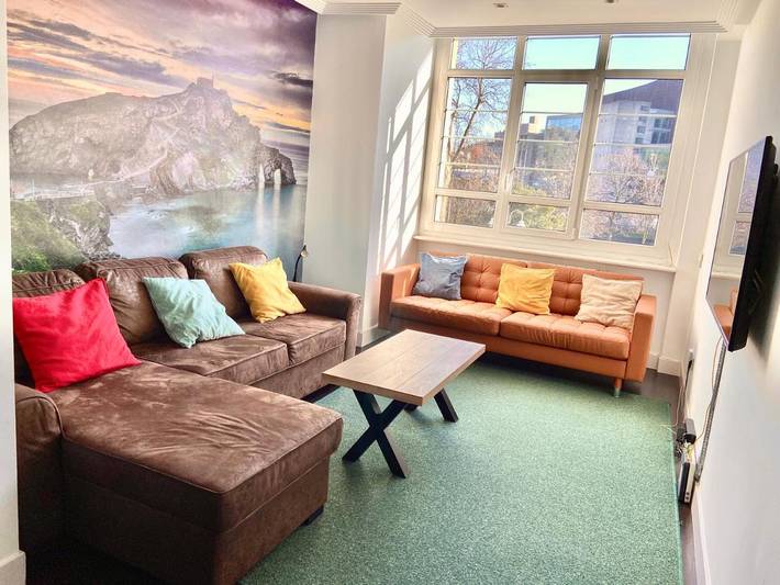 Vakantiewoning voor 6 personen, with uitzicht and uitzicht op het meer as well as tuin in Bilbao