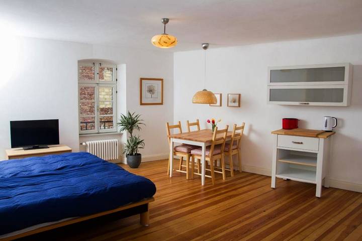 Ferienwohnung für 3 Personen, mit Terrasse