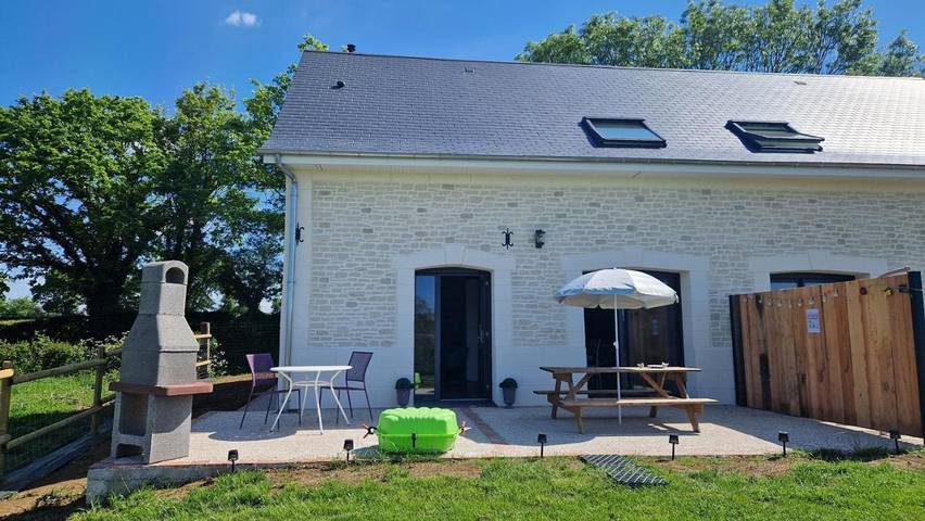Location de vacances pour 8 personnes, avec jardin et vue, animaux acceptés à Saint-Saire