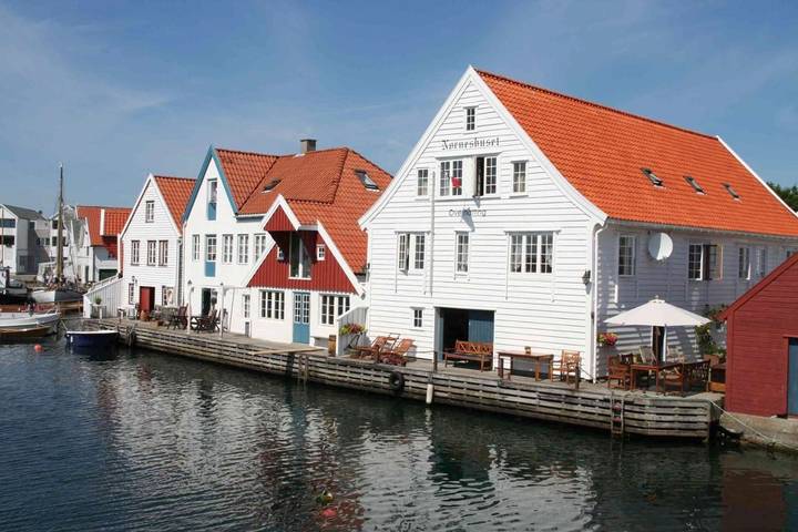 Ferienwohnung für 2 Personen, mit Terrasse in Skudeneshavn