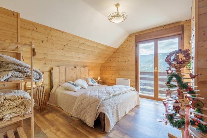 Chalet für 10 Personen mit Terrasse in Ventron, Regionaler Naturpark Belchen der Vogesen