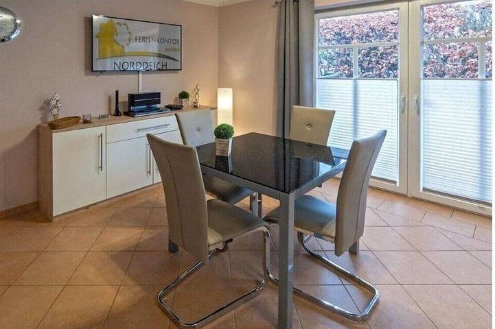 Chalet für 2 Personen, mit Terrasse in Norddeich