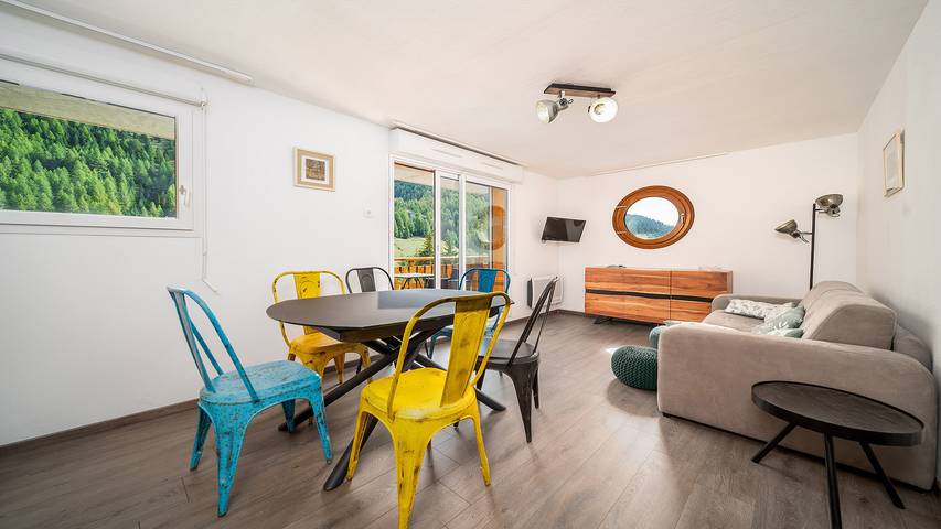 Chalet pour 6 personnes, avec Balcon à Allos