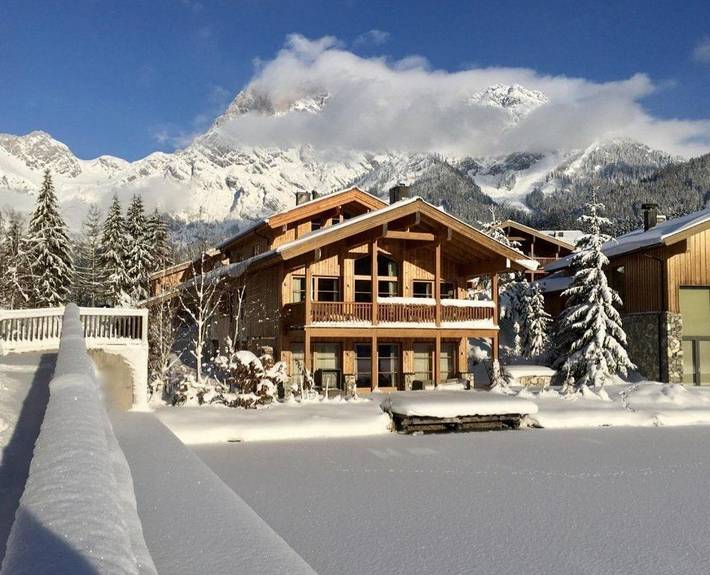 Chalet für 14 Personen, mit Ausblick und Sauna sowie Seeblick und Garten in Steinernes Meer - 3