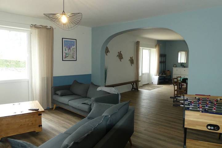 Maison de vacances pour 15 personnes, avec terrasse et jardin