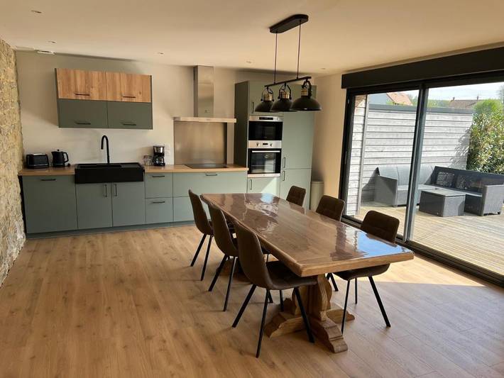 Location de vacances pour 6 personnes, avec jardin dans Conteville-lès-Boulogne