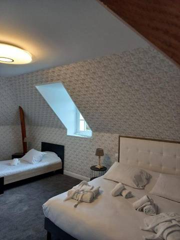 Cottage pour 2 personnes, avec vue et jardin à Arromanches-les-Bains