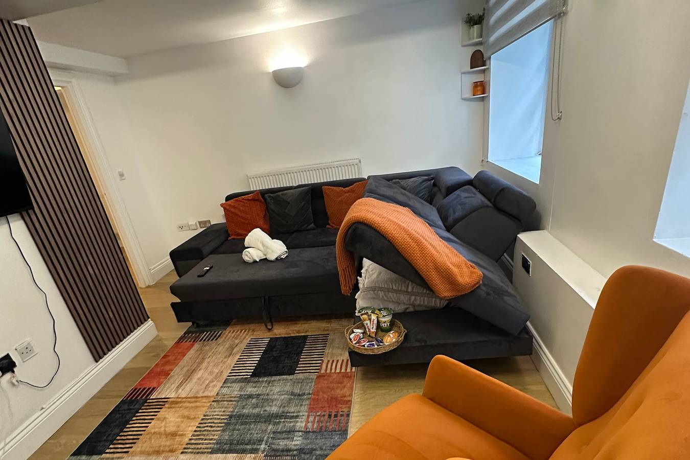 Ganze Ferienwohnung, Ferienwohnung für 5 Personen mit Seeblick in Greenwich, London