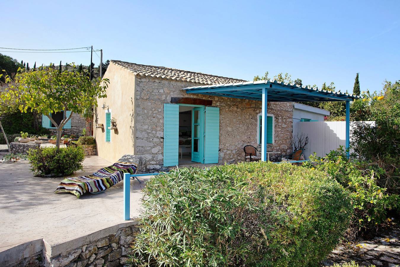 Casa in pietra greca 'Sira Stonehouse 1' con splendida vista mare, Wi-Fi e aria condizionata in Agios Nikolaos (Zakynthos), Zante