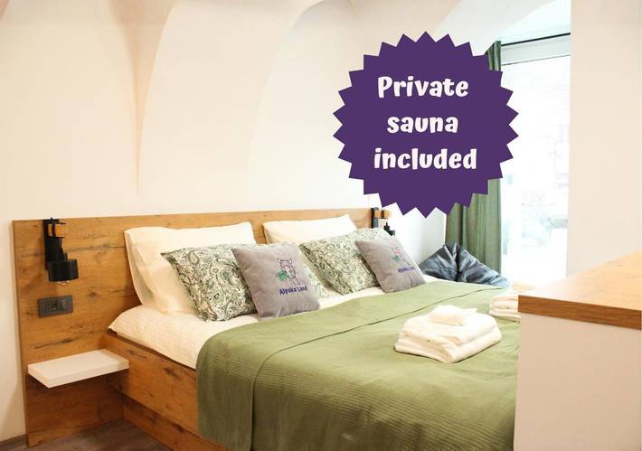 Ferienwohnung für 2 Personen, mit Sauna und Ausblick