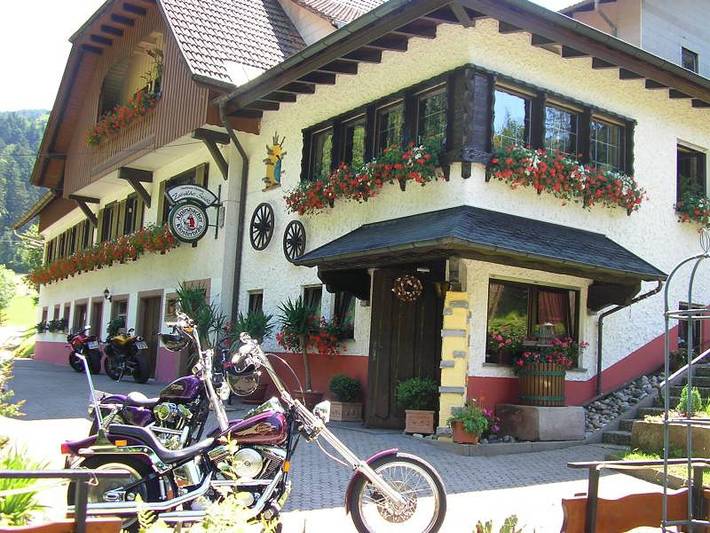 Pension für 2 Personen, mit Terrasse und Garten in Oberharmersbach