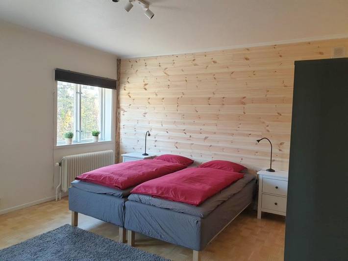 Gîte pour 2 personnes, avec terrasse et vue, animaux acceptés à Sorsele