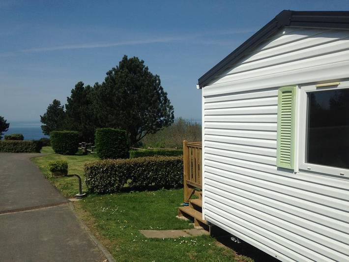 Camping Les Ammonites - Mobilheim 4 personen - A - Meerseite in Auberville, Lisieux und Umgebung